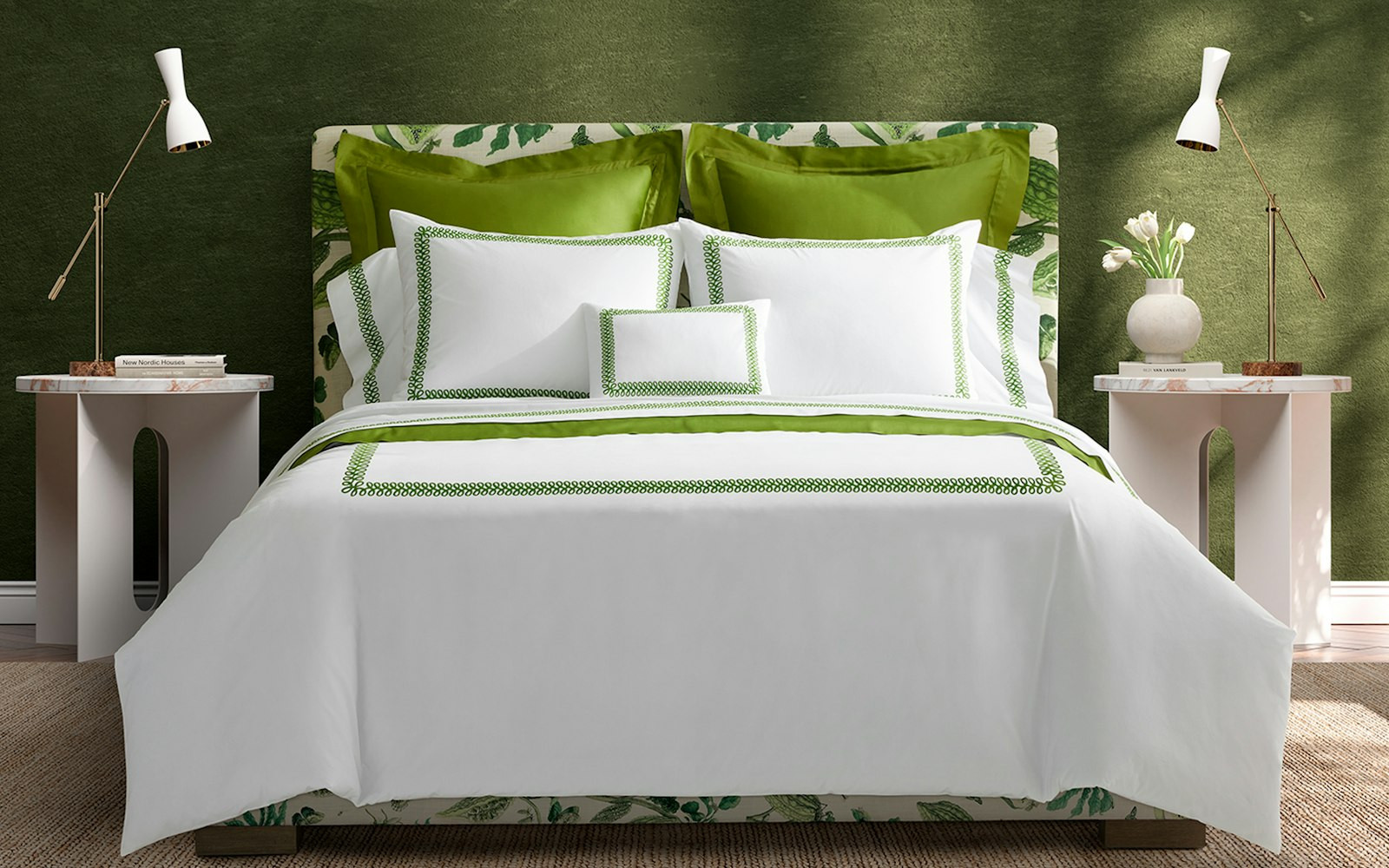 Astor Braid Duvet Cover | Matouk