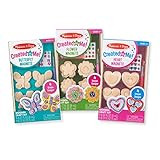 Melissa & Doug Paint & Decorate Your Own Wooden Magnets Craft Kit – Butterflies, Hearts, Flowers | Amazon (US)