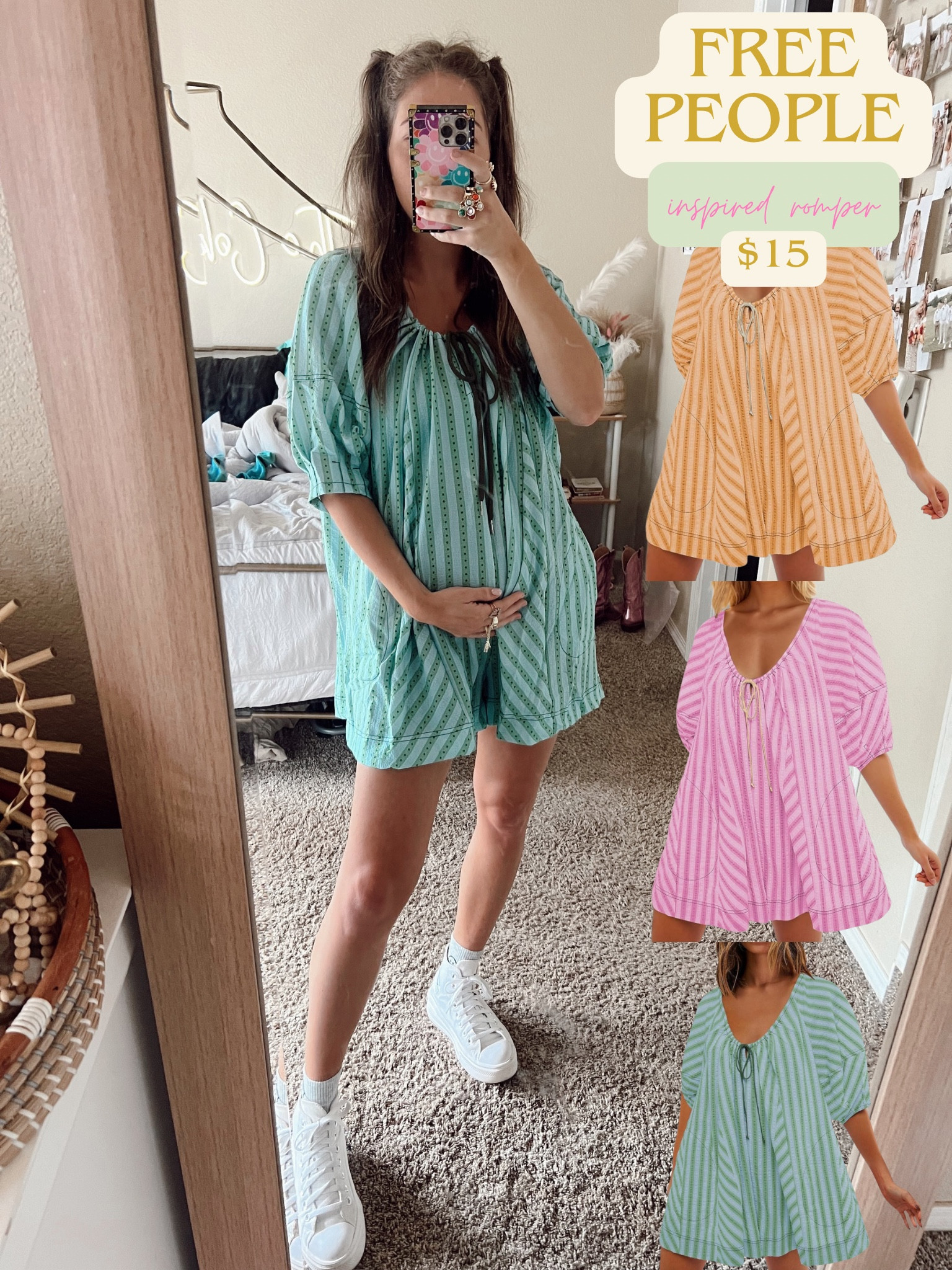 Free people inspired romper for $15! Comes in 5+ colors! 

#LTKFindsUnder50 #LTKStyleTip #LTKFindsUnder100