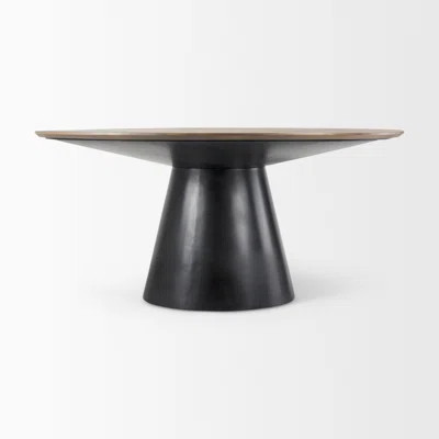 Mango Solid Wood Pedestal Dining Table | Wayfair North America