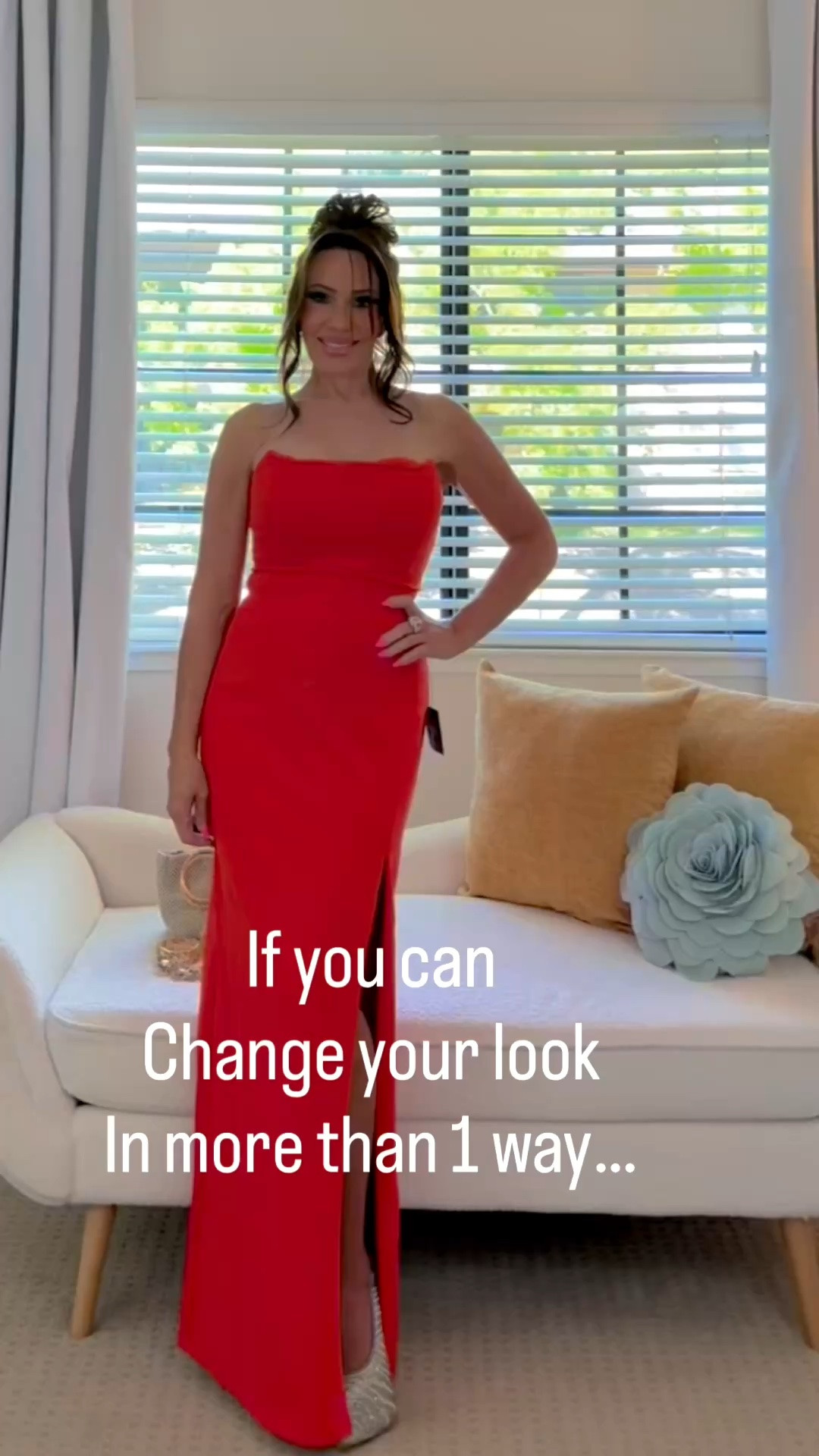 Wanting a striking wedding guest dress? Look no further / this is elegantly striking. 
#event
# Lulus
#Amazon

#LTKgrwm #LTKootd #LTKWedding