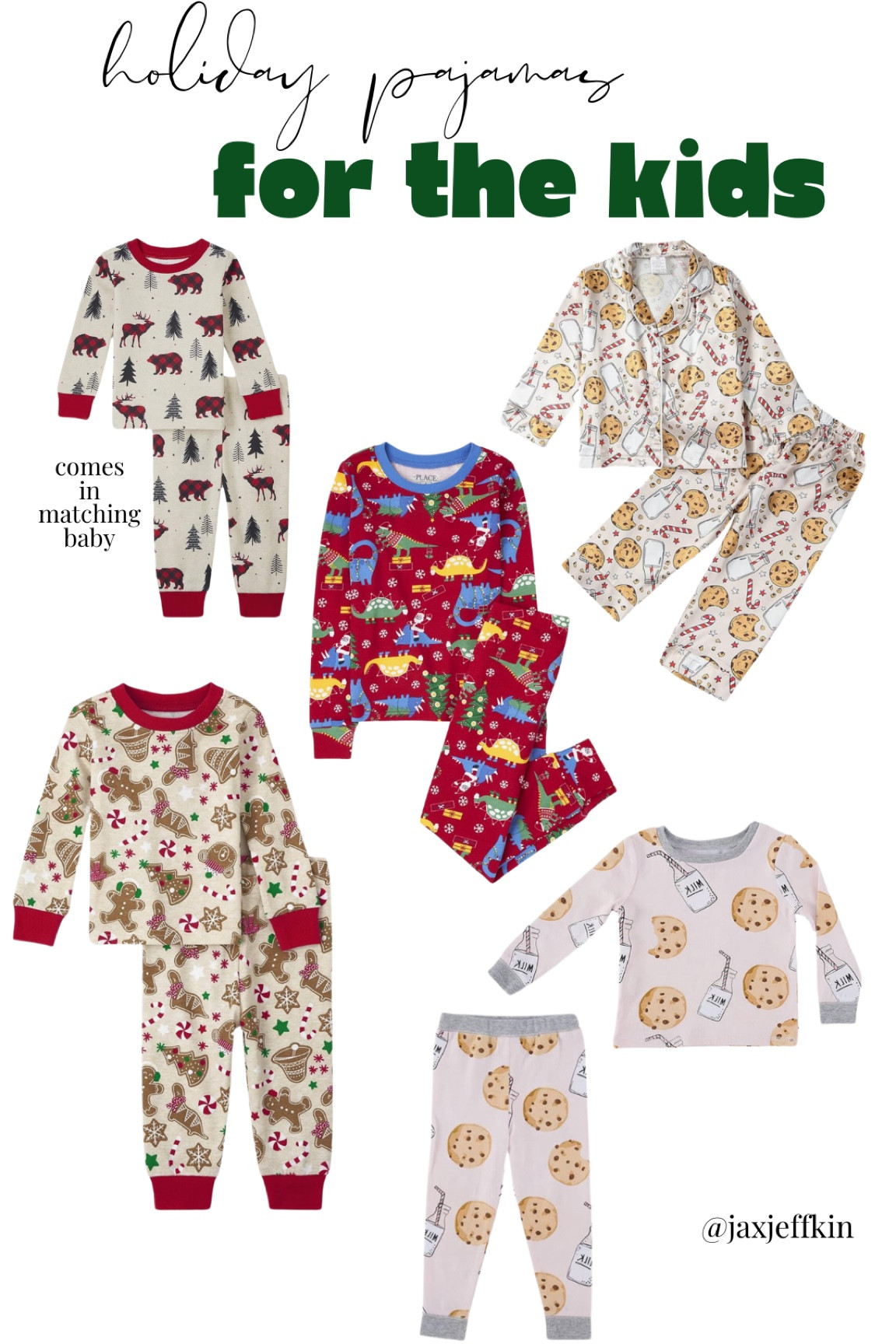 Christmas pajamas | kids pajamas | matching pajamas | holiday outfit | Christmas Eve outfit | holiday pajamas | baby pajamas |
Family pajamas 

#LTKbaby #LTKSeasonal #LTKkids