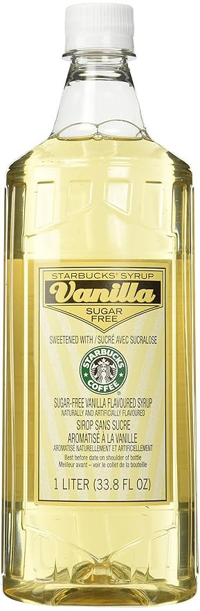 Starbucks Sugar-Free Vanilla Syrup (1-L.) | Amazon (US)