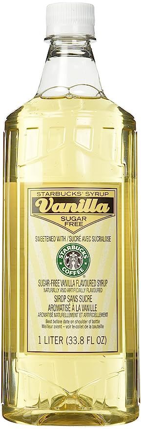 Starbucks Sugar-Free Vanilla Syrup (1-L.) | Amazon (US)