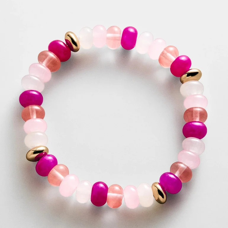 Marjorie Beaded Bracelet - Pink Multi | BaubleBar
