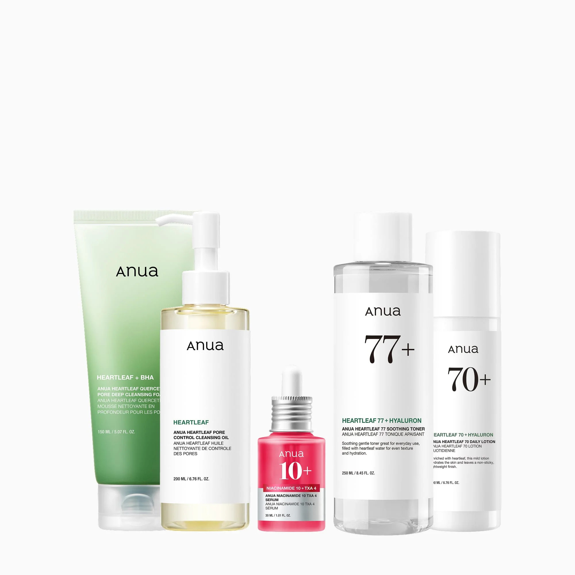 5-step Korean Skincare Set | Anua