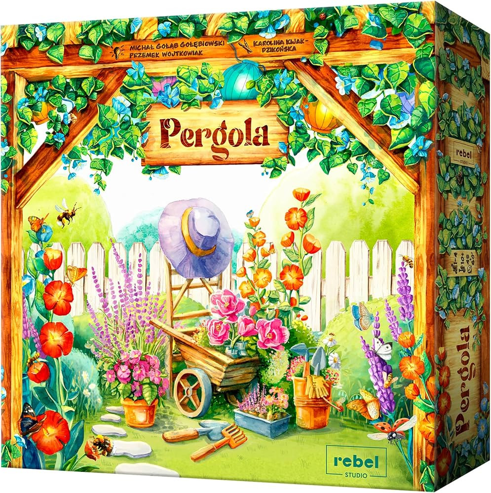 Pergola Board Game - Euro-Style Gardening Strategy Game with Action Drafting, Tile Placement & Se... | Amazon (US)