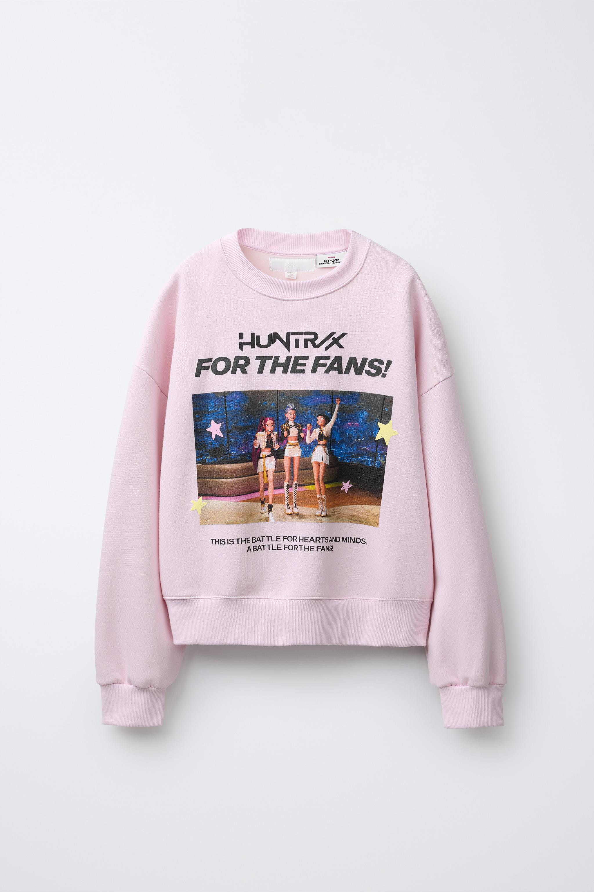 KPOP DEMON HUNTERS™ NETFLIX © PRINT SWEATSHIRT | Zara US