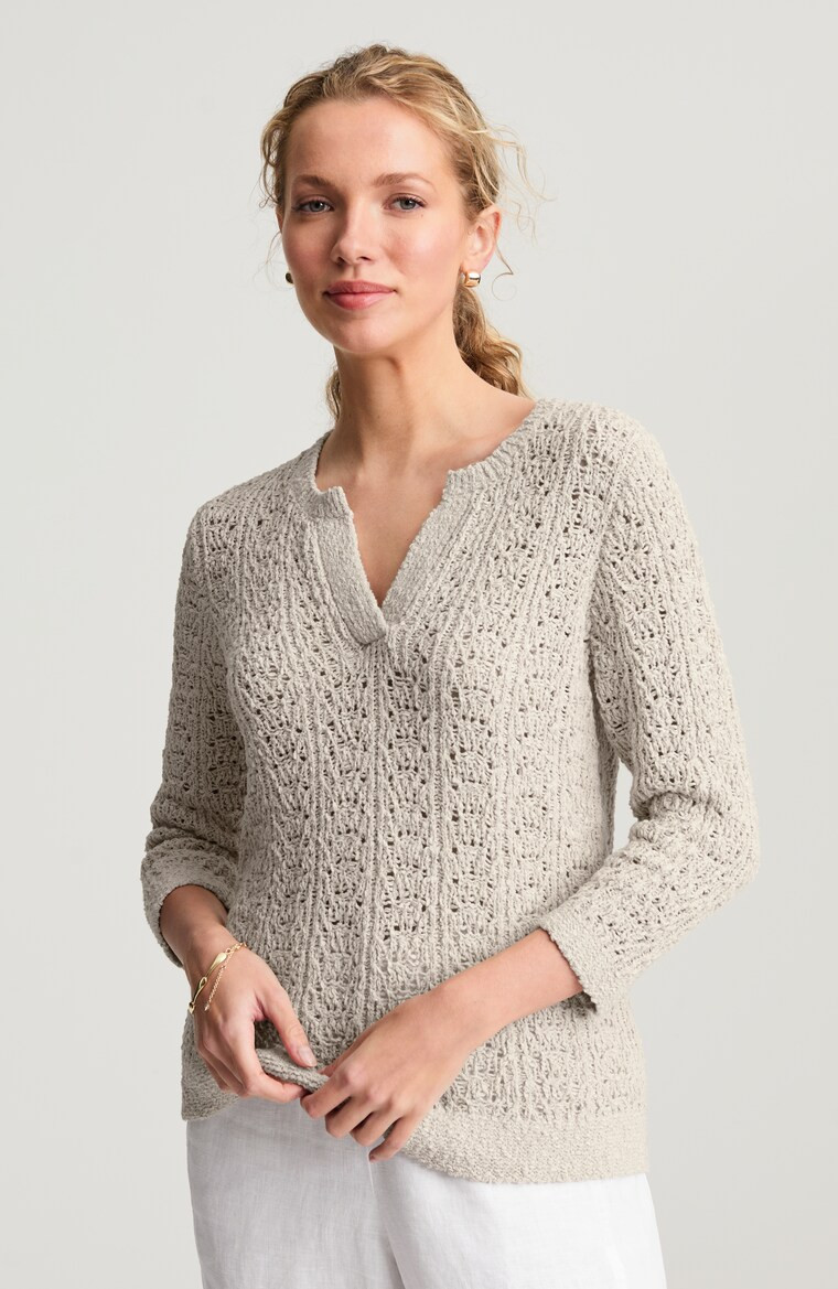 Pure Jill Textured Pullover | J. Jill