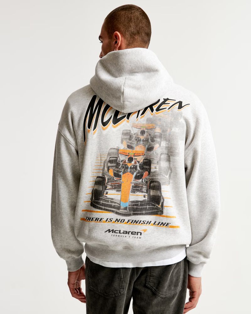 McLaren Graphic Popover Hoodie | Abercrombie & Fitch (US)
