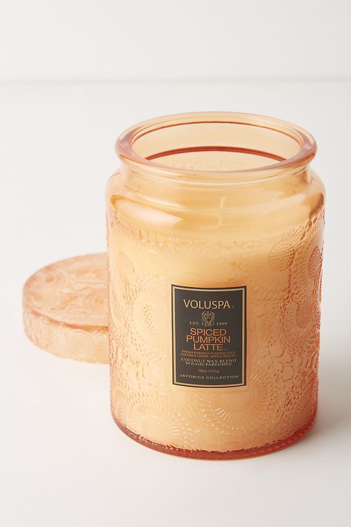Voluspa Japonica Spiced Pumpkin Latte Jar Candle | Anthropologie (US)