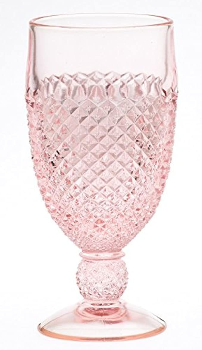 Goblet - Addison Pattern Mosser Glass USA (Rose Pink) | Amazon (US)