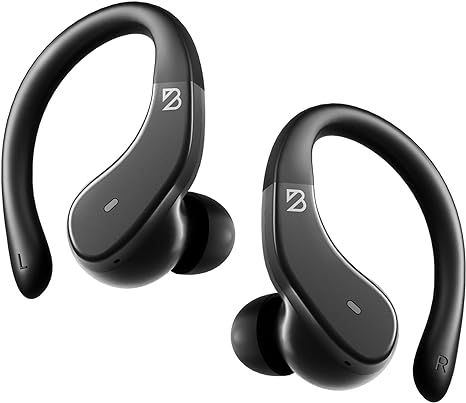 Back Bay Audio Runner 40 Wireless Bluetooth Over Ear Headphones, Black, Unisex | Amazon (US)