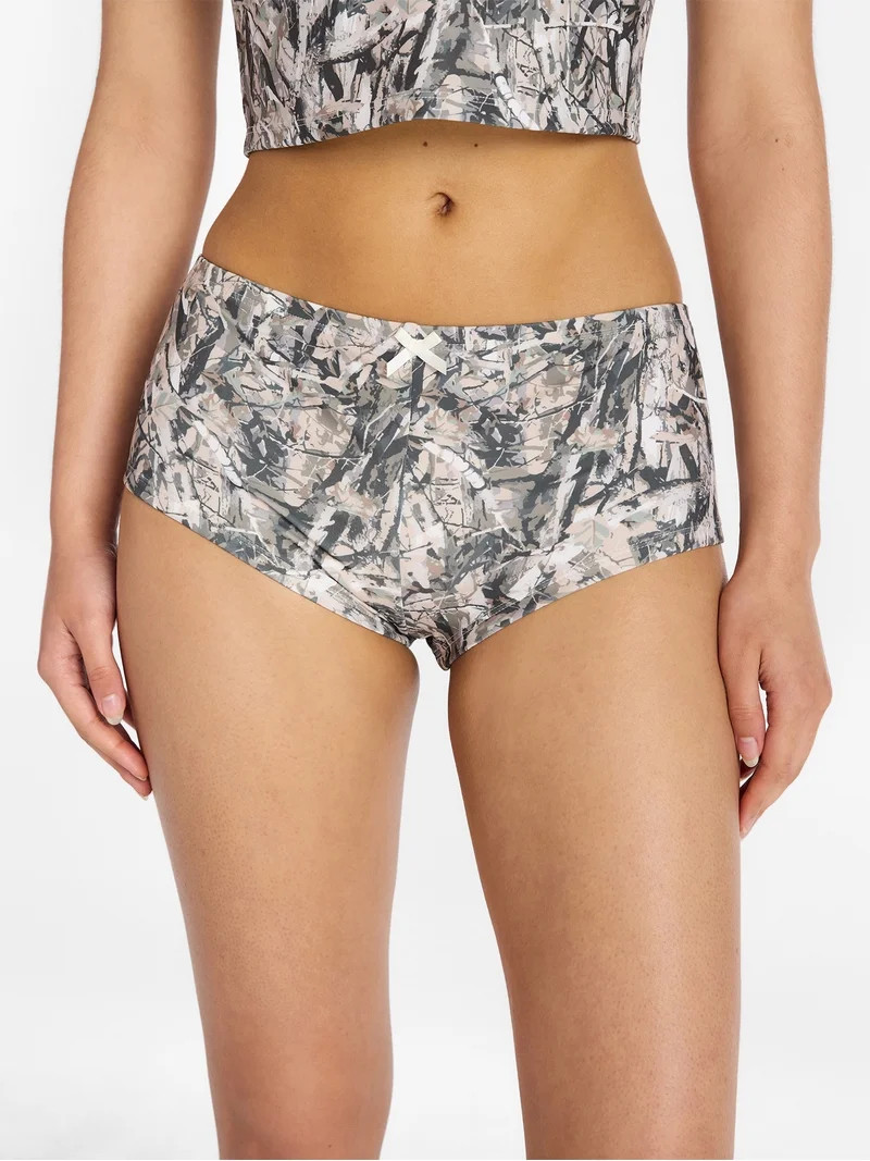 No Boundaries Camo Print Swim Shorts, Women's XXS-XXL | Walmart (US)