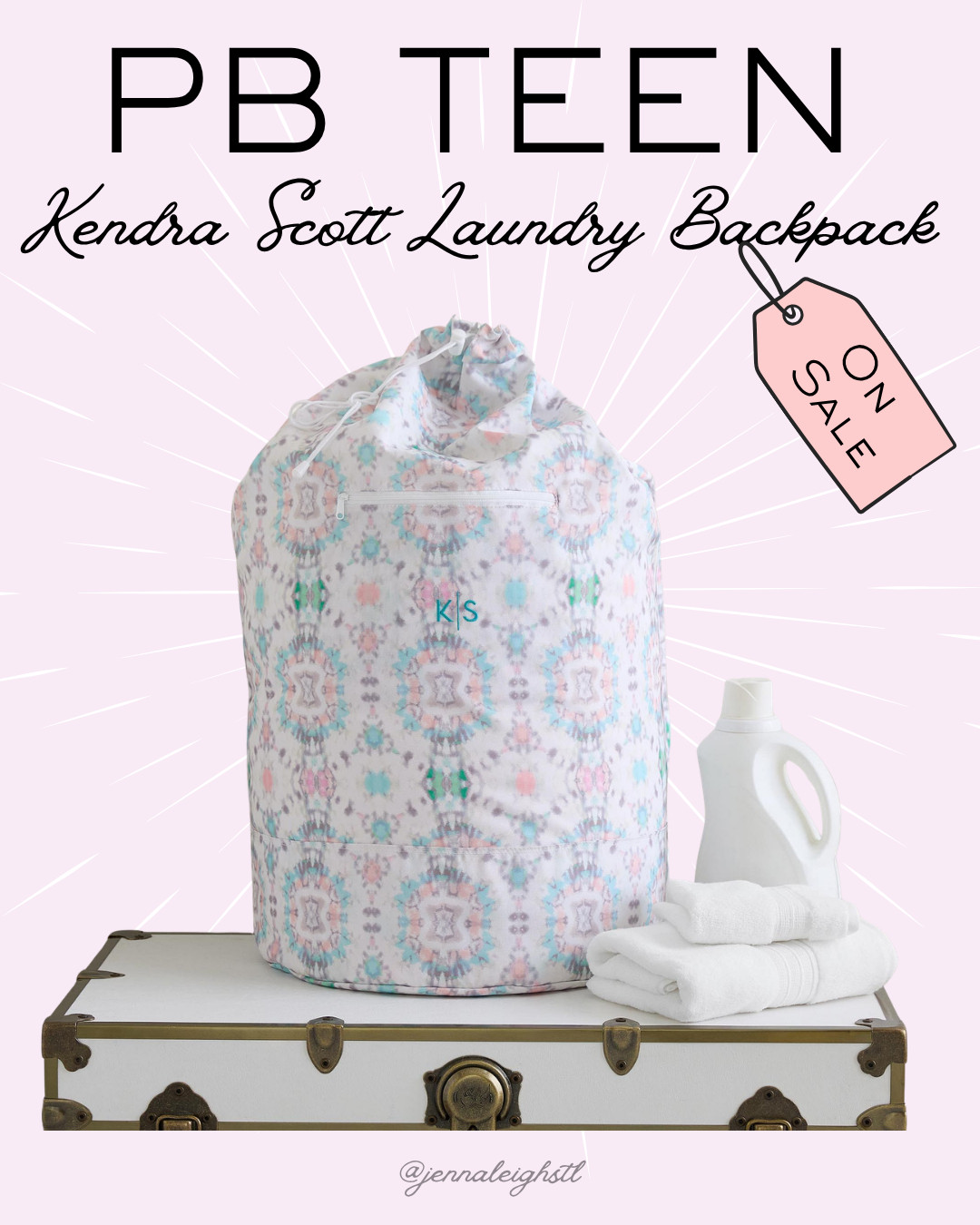 Save 50% on the Kendra Scott Essential Laundry Backpack at PB Teen. It can be personalized and makes the perfect gift for the upcoming graduation season. 

 #LTKmomlife #LTKSaleAlert #LTKTravel