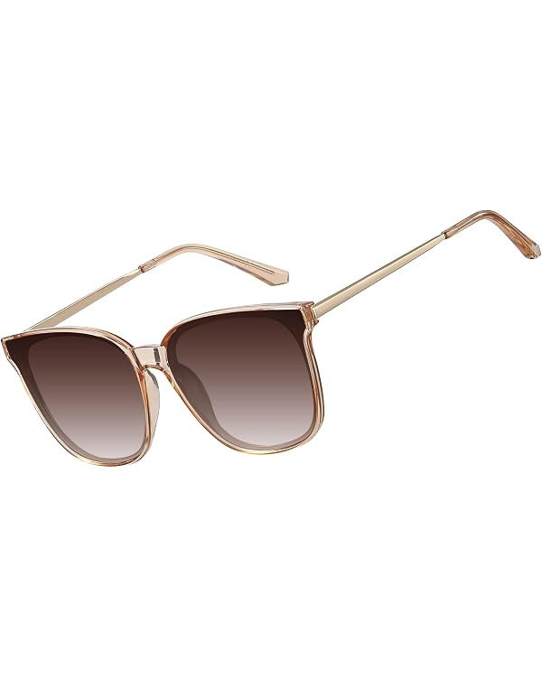 HAOLOTA Polarized Sunglasses for Women UV Protection Oversized Cat Eye Sunglasses Lightweight Ret... | Amazon (CA)