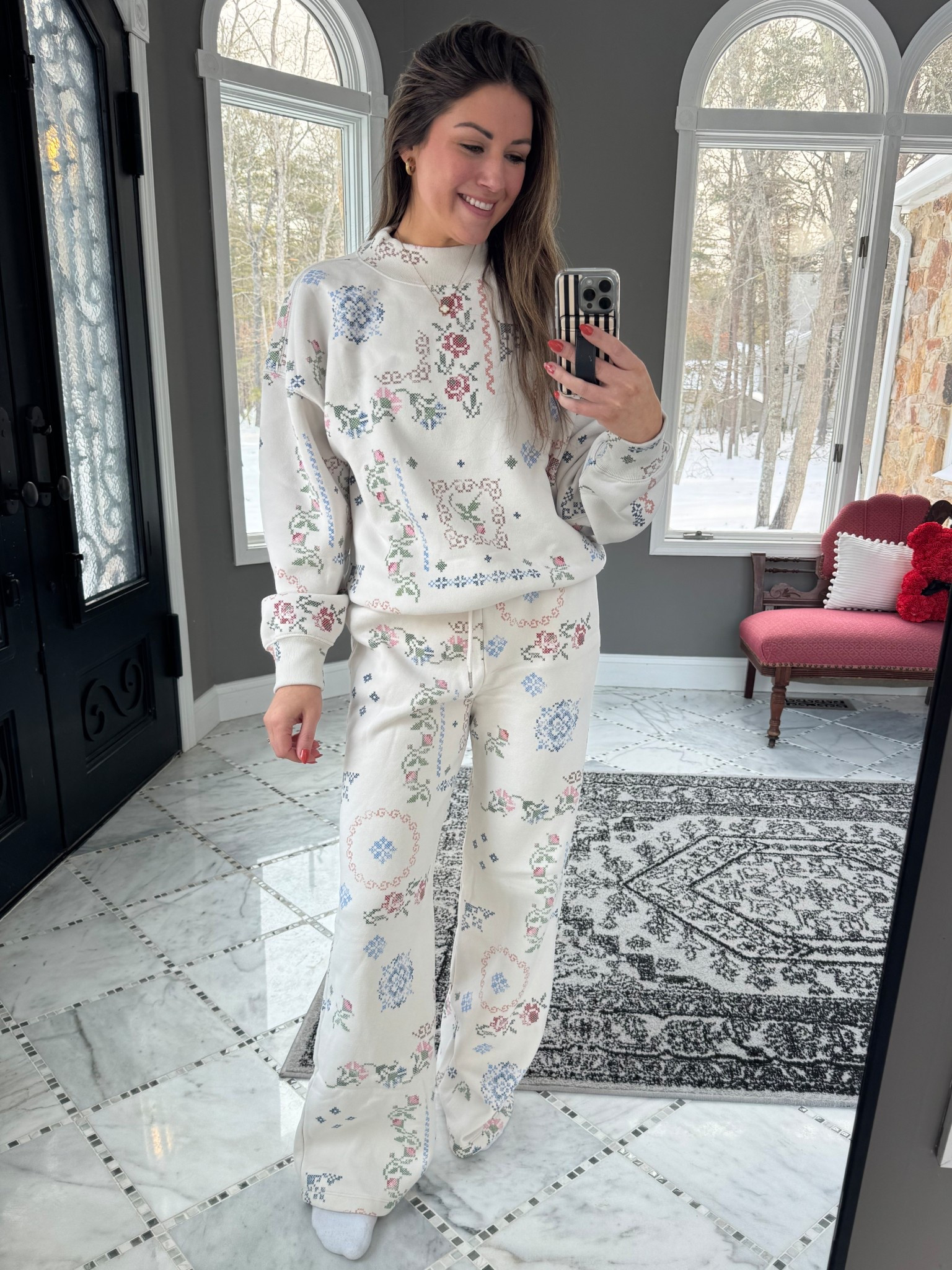 The perfect matching set for spring 😍🌸

Women’s matching set, spring outfit ideas, spring shopping, mom outfit, SAHM outfit, mom ootd, mom look, SAHM look, Abercrombie outfit, Abercrombie sweats, floral pullover, floral matching set, Abercrombie look, spring trends, trendy spring look, trendy spring outfit, women’s lounge outfit, women’s loungewear, women’s travel outfit, women’s travel look, travel outfit, travel look, trendy travel outfit, spring outfit, spring look, spring loungewear   

#LTKTravel #LTKmomlife #LTKootd