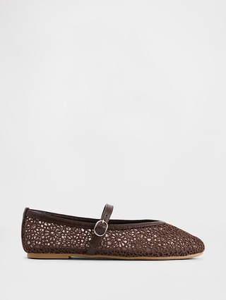 Kids Crochet Mary Jane Flats | Gap (US)