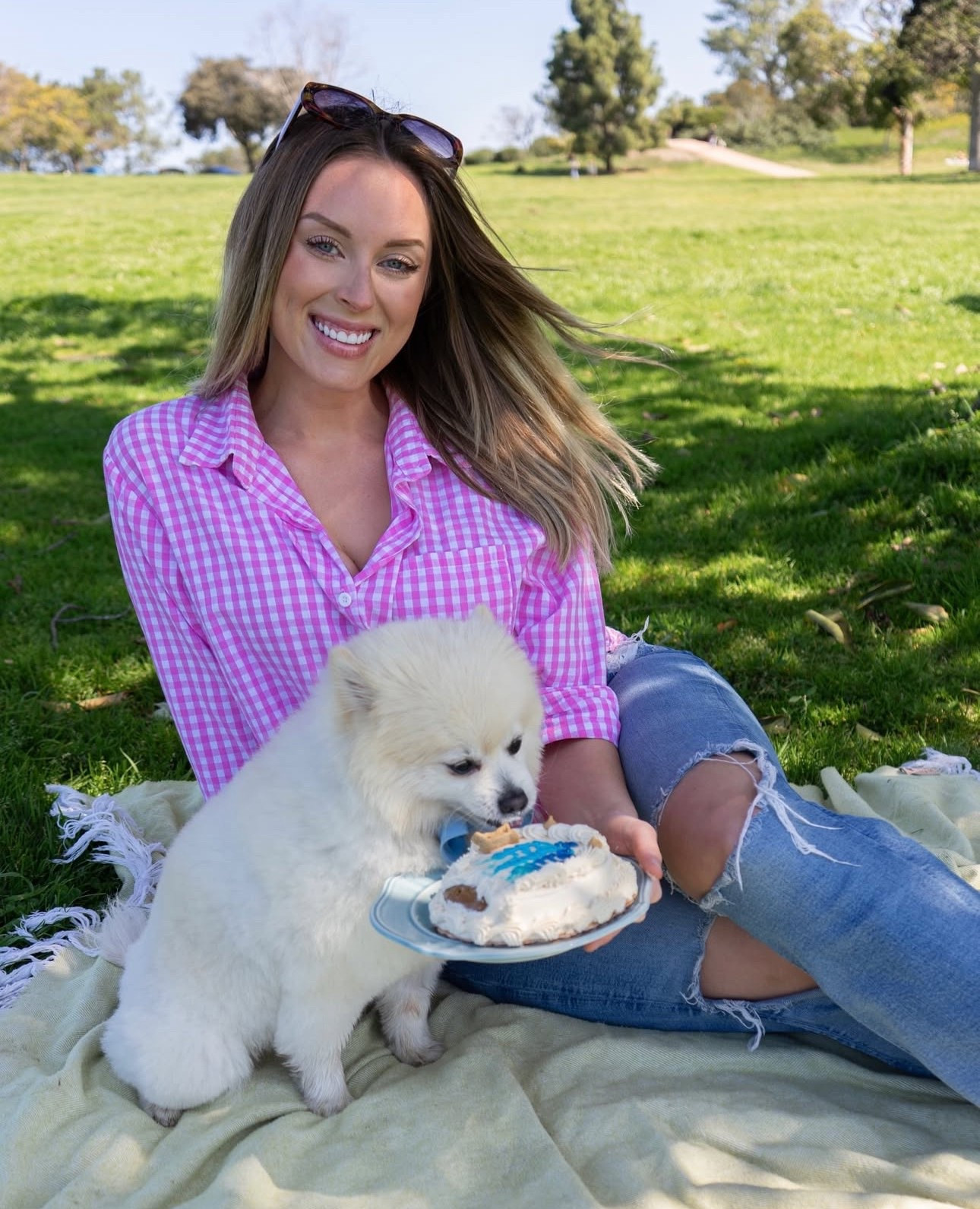 picnic party for lou’s birthday 🥹