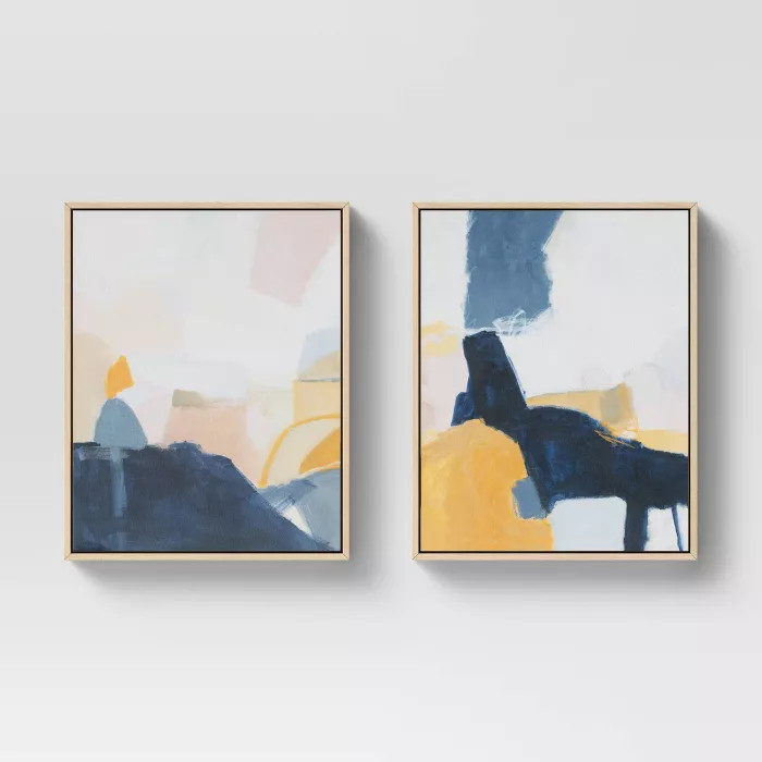 (Set of 2) 16" x 20" This Must be the Place I Framed Printed Canvas - Project 62™ | Target