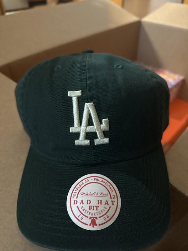 Mitchell & Ness MLB Los Angeles Dodgers Logo Dad Hat | Urban Outfitters (US and RoW)