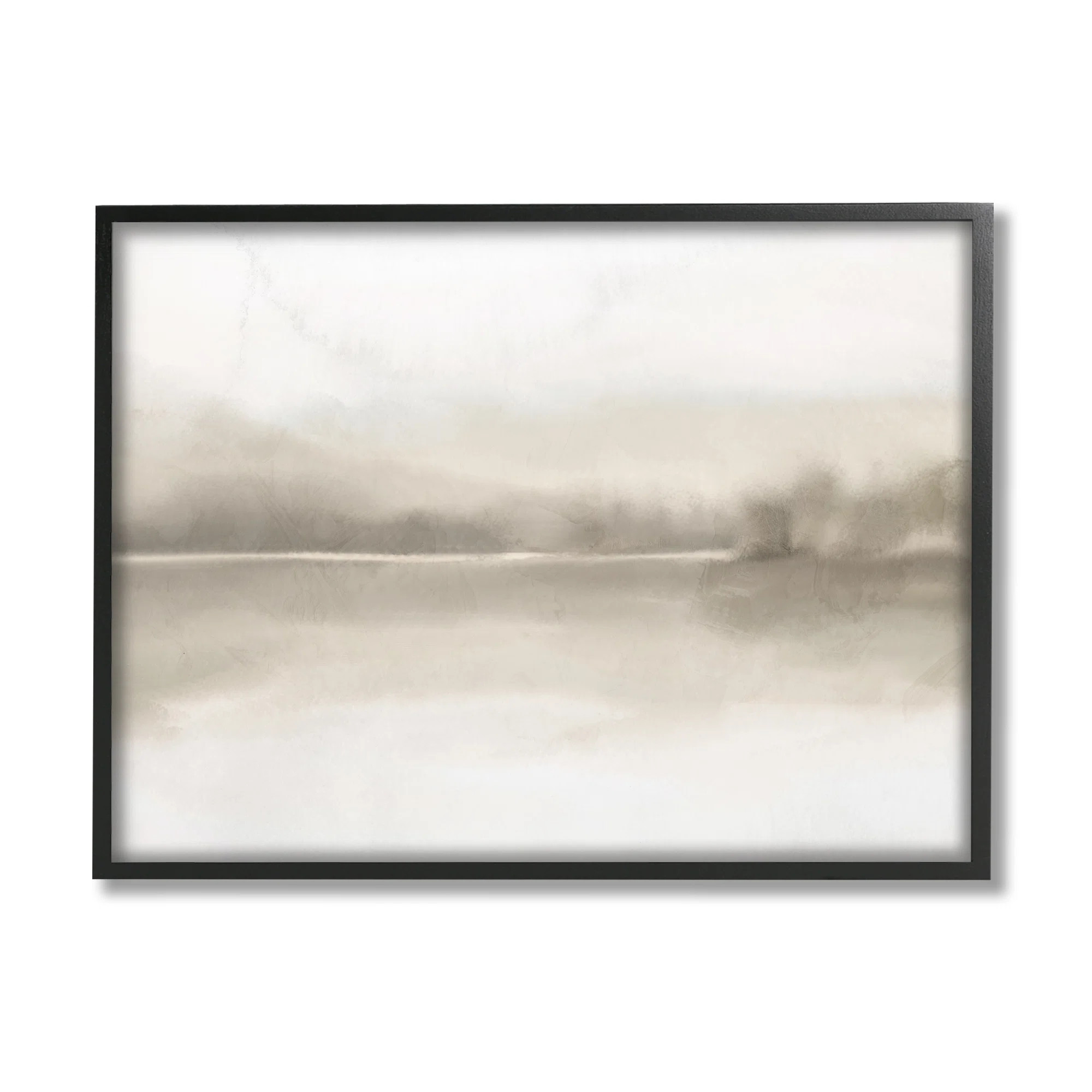 Stupell Industries Hazy Lakeside Landscape Reflection Modern Abstract Design By Ann Bailey | Wayf... | Wayfair North America