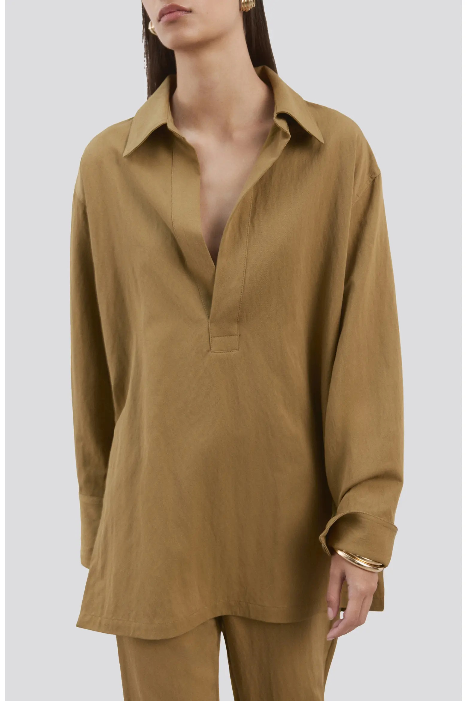 Oversize Popover Shirt (Women) | Nordstrom | Nordstrom