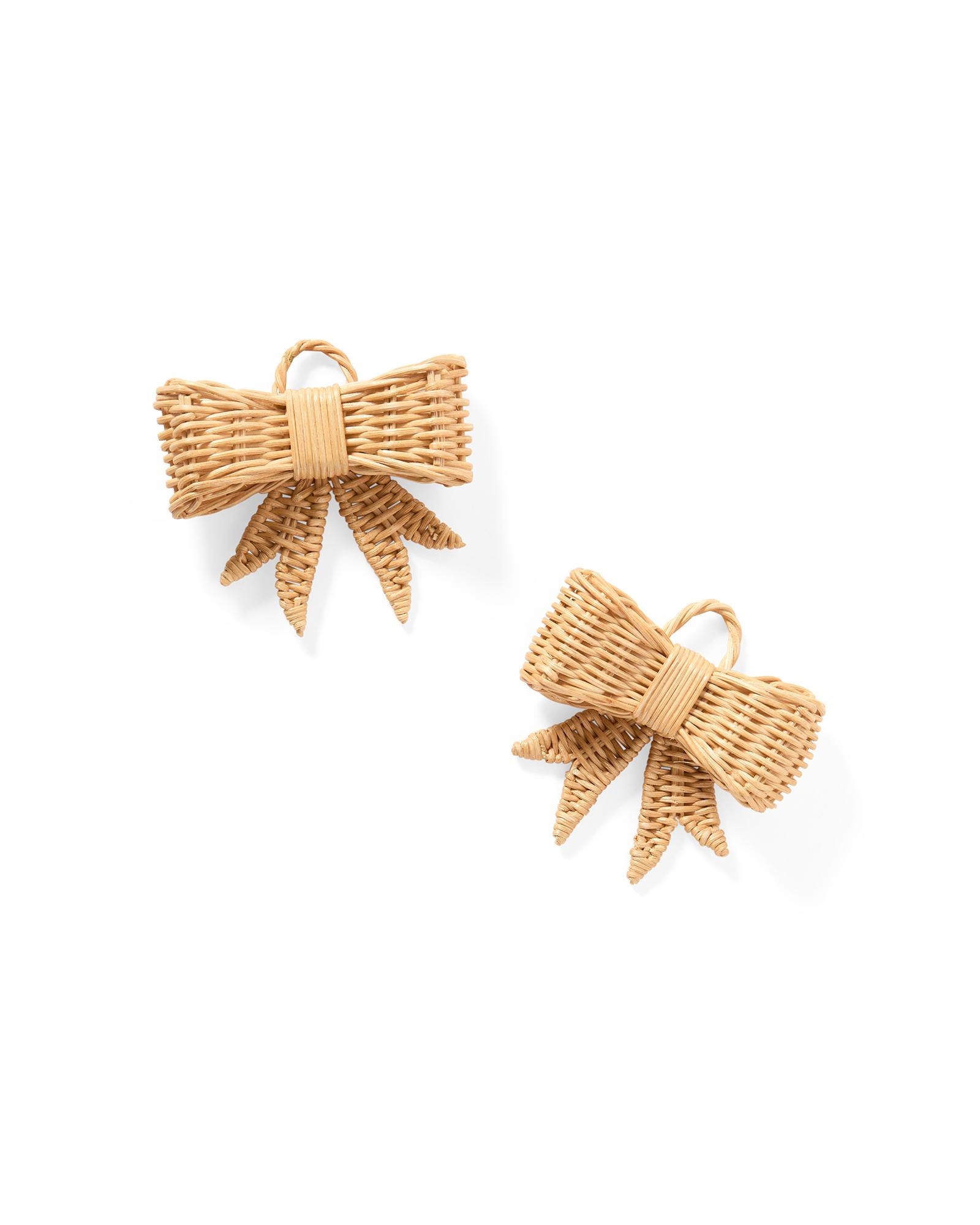 Decorative Wicker Bow (Set of 2) | Serena and Lily