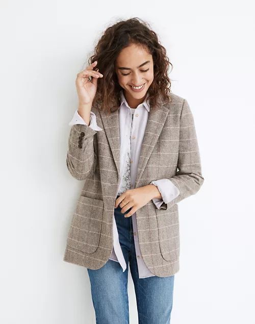 Larsen Blazer in Plaid | Madewell