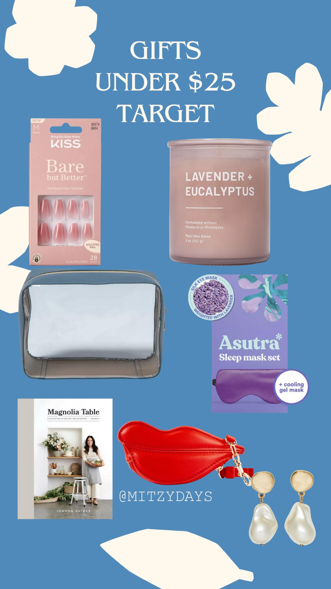 Are you on the hunt for the perfect gift but don't want to break the bank? Fear not, I've got you covered! Whether you're searching for a Mother's Day present or a special surprise for someone special, Target has a fantastic selection of items under $25 that are sure to make your loved one's day. Let's take a look at some of the top picks!

Target | candles | Beauty | Mothers Day | Gift Guide 

#LTKGiftGuide #LTKxTarget #LTKfindsunder50