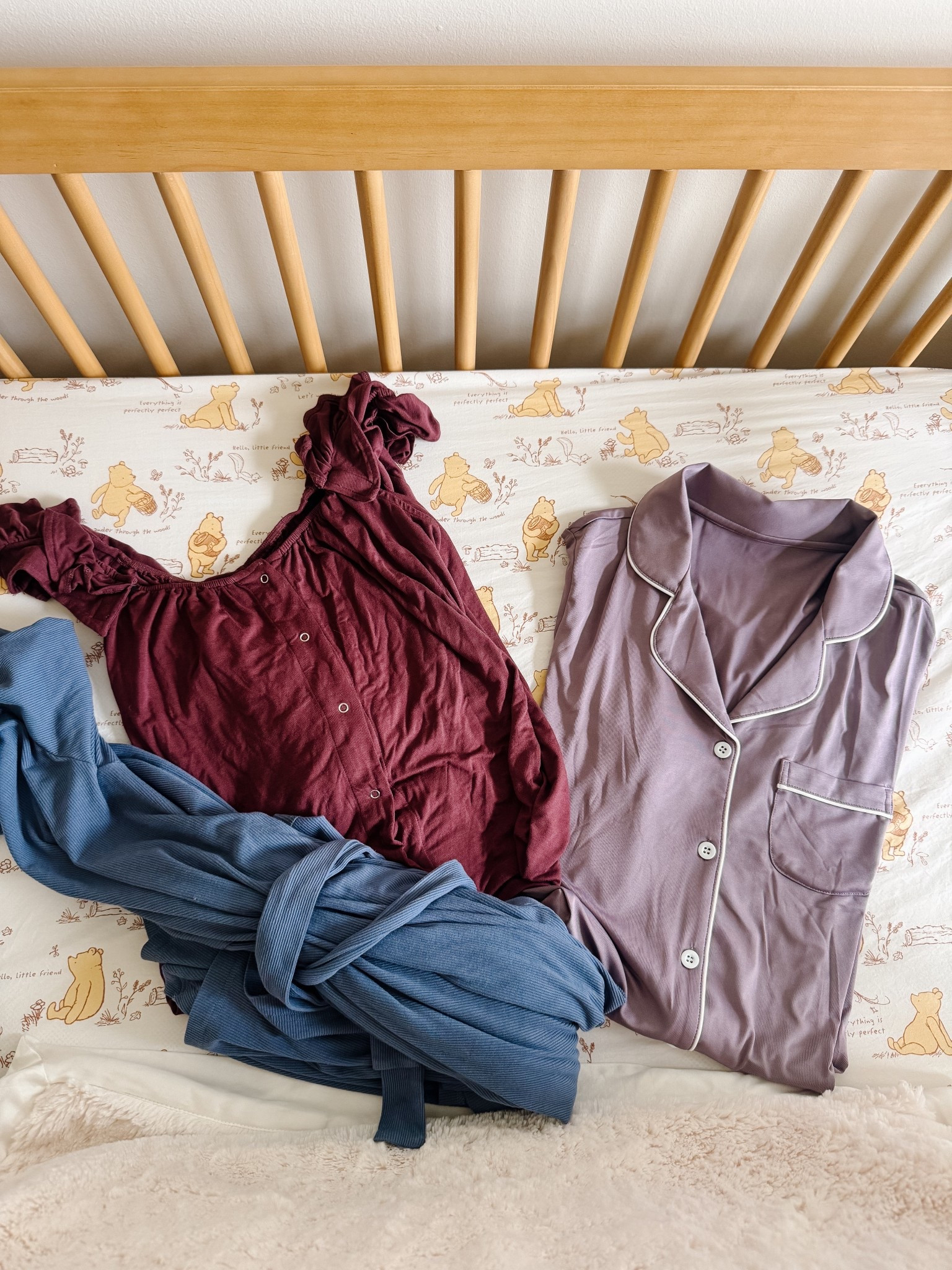 cozy nightgowns and robe I’m packing for labor and delivery

#LTKBump