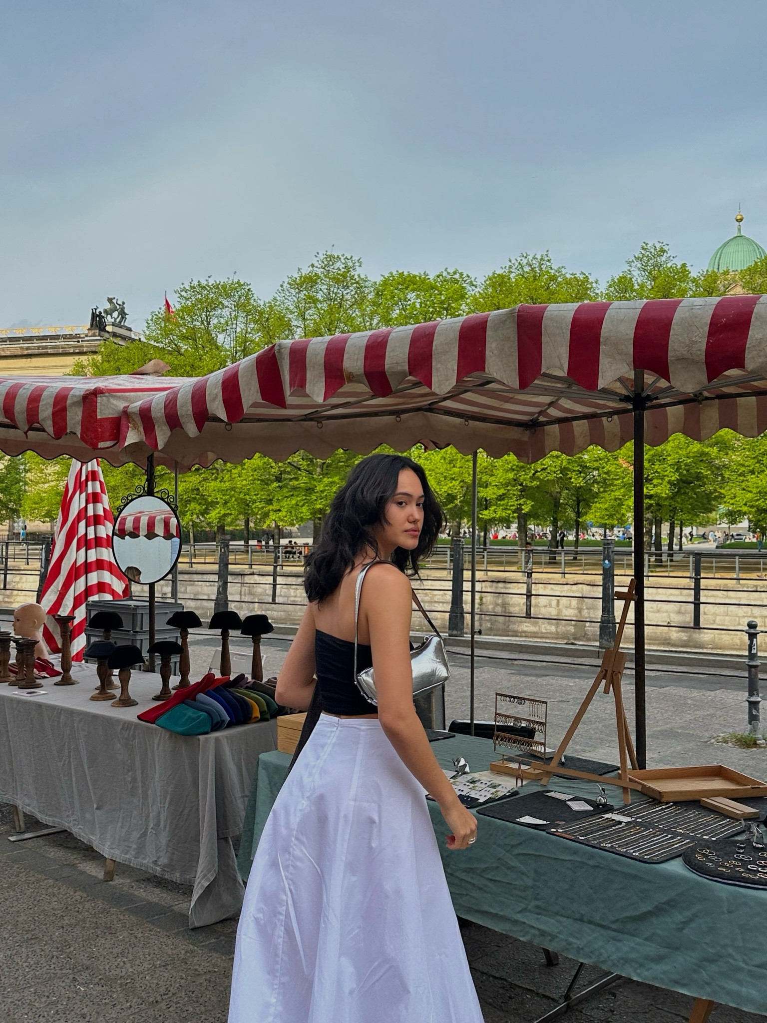 chic outfit bubble skirt white maxi skirt white bubble skirt ballon skirt ballon rock adidas samba tube top bandeau top silver bag paris vibes

#LTKSeasonal #LTKstyletip #LTKeurope