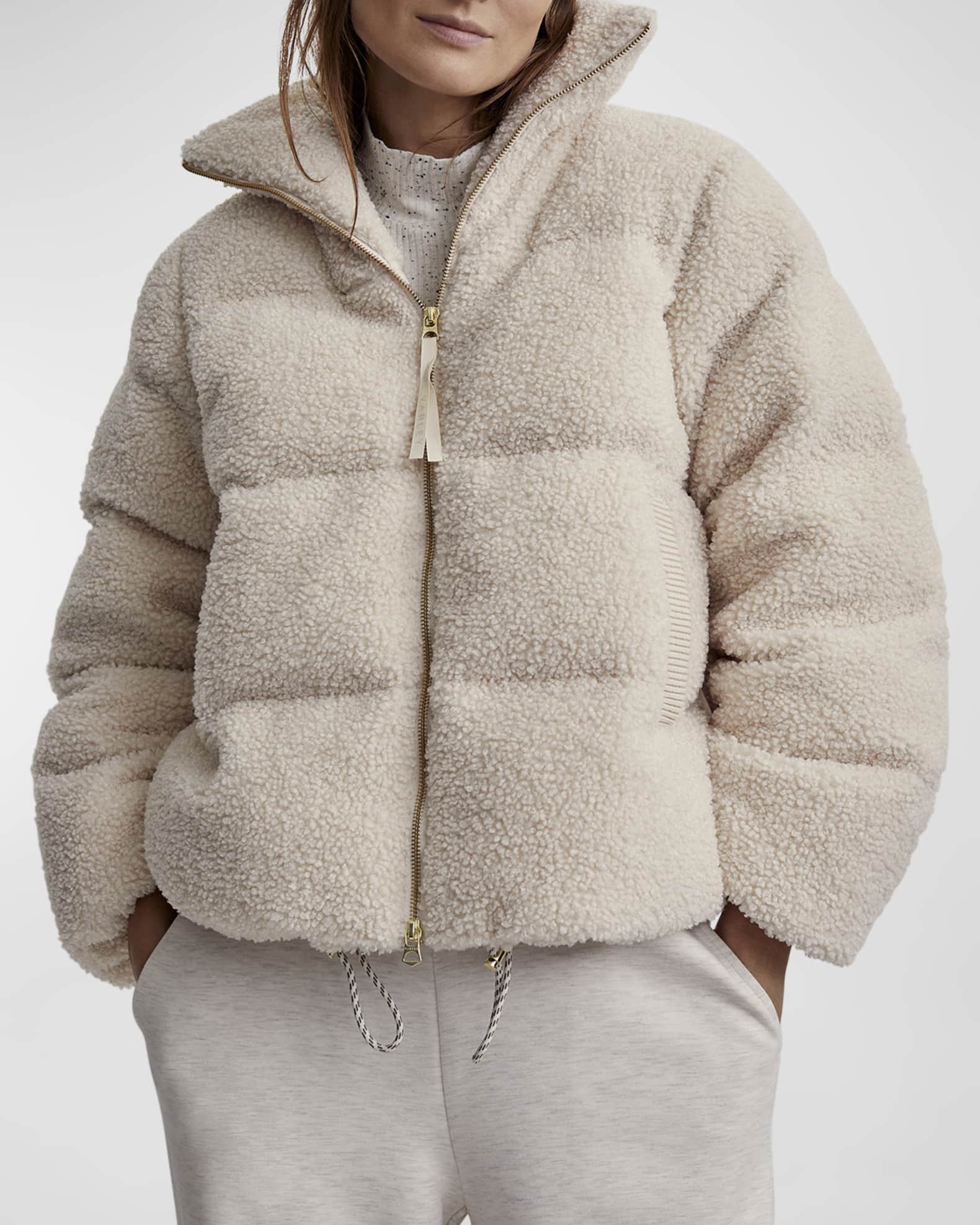 Wilkins Sherpa Puffer Jacket | Neiman Marcus