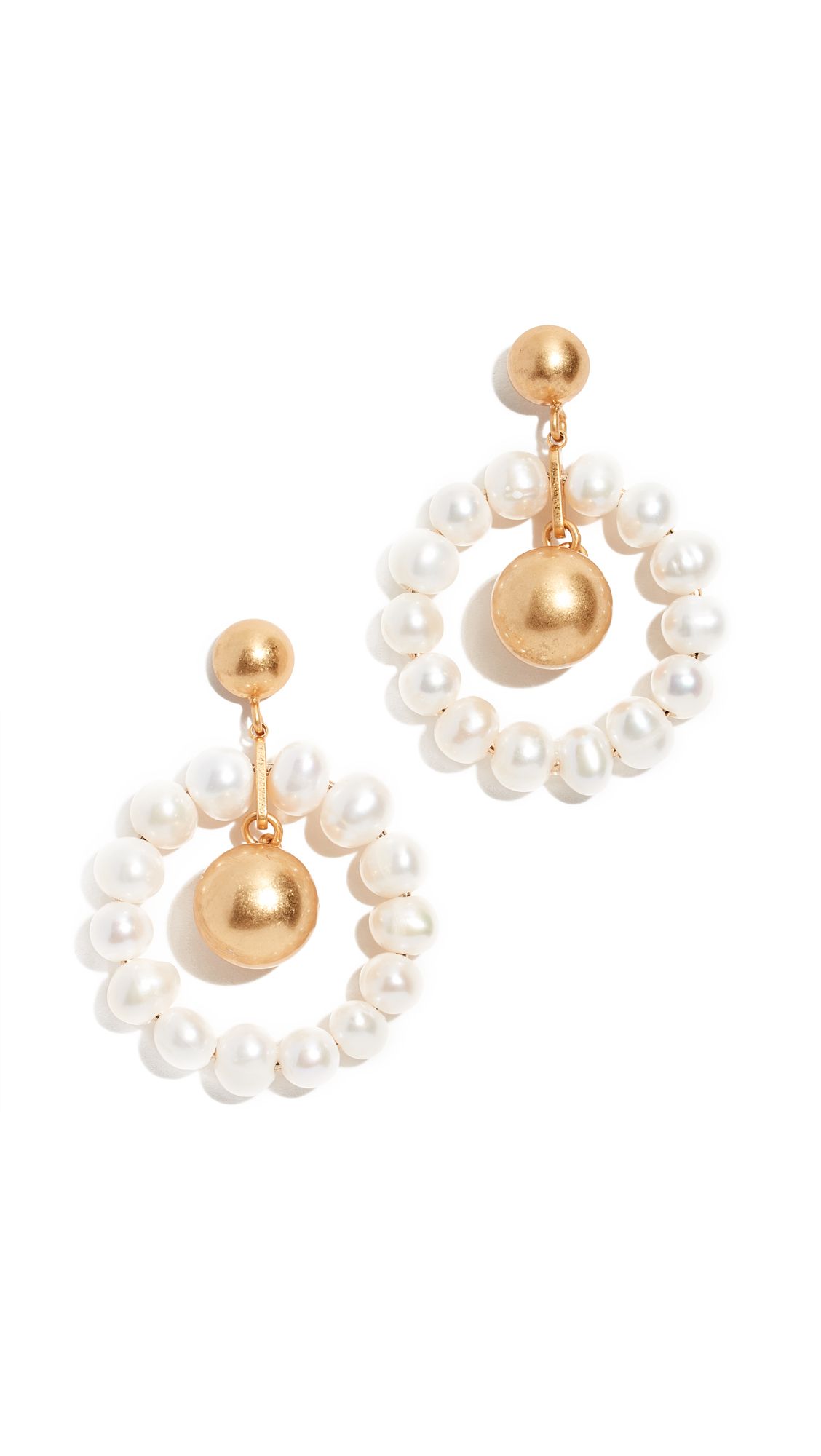 Madewell Agnes Pearl Earrings | Shopbop