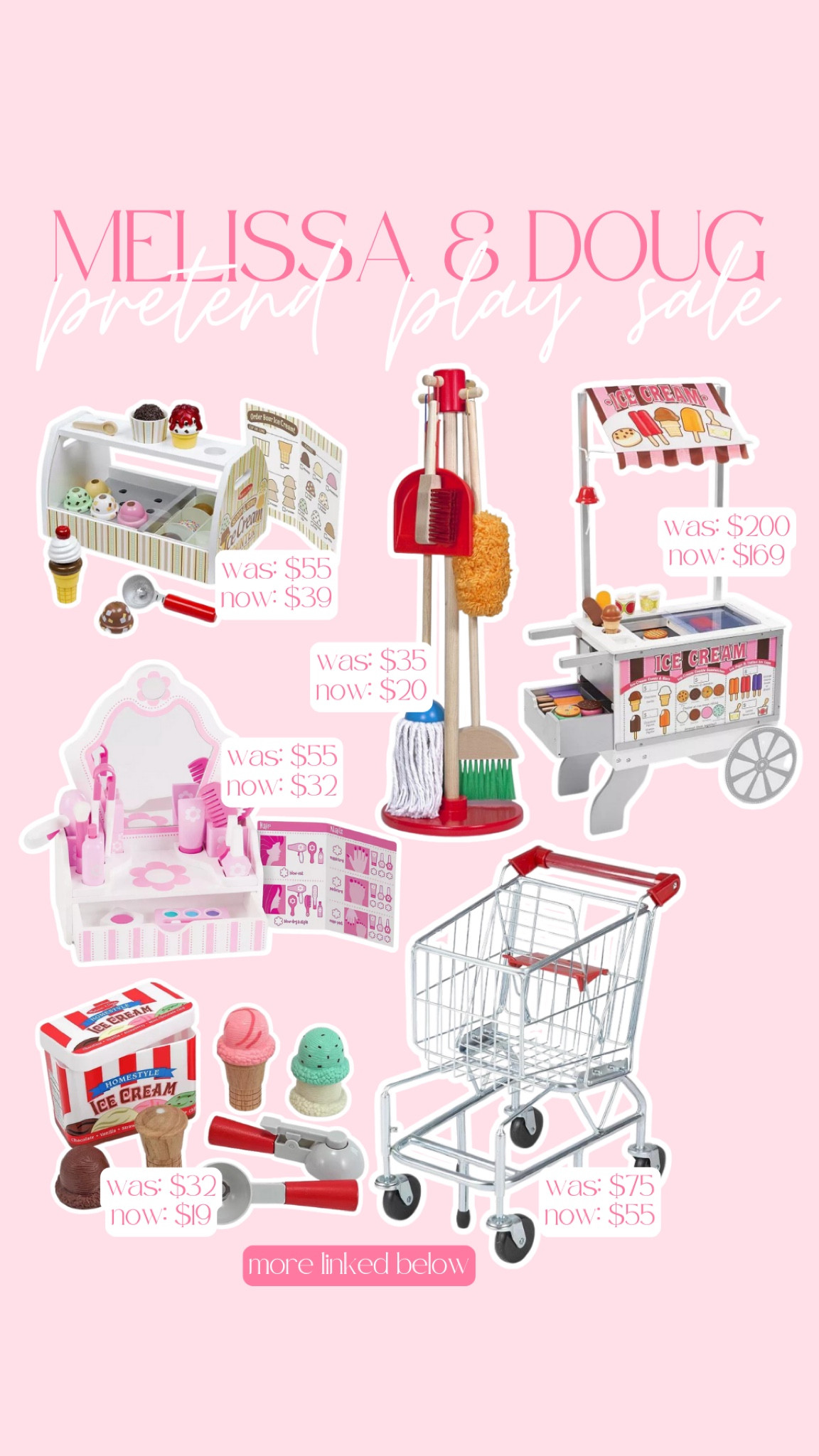 TOY SALE 🧸🩷🪁 kids gifts pretend play toys gift ideas for toddlers get ideas for kids gift guide screen free 

#LTKsalealert #LTKkids #LTKGiftGuide