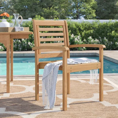 Rafael Stacking Patio Dining Chair | Wayfair North America