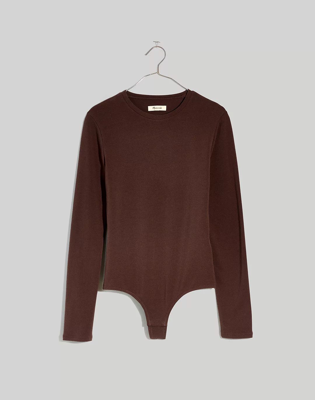 Crewneck Thong Bodysuit | Madewell