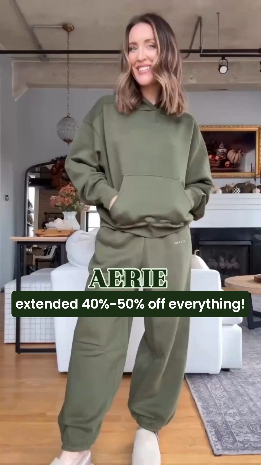 Extended 40-50% off everything Aerie! 

#LTKSaleAlert