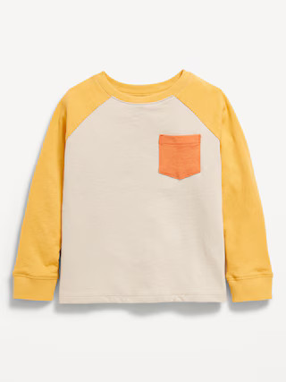 Long-Sleeve Pocket T-Shirt for Toddler Boys | Old Navy (US)