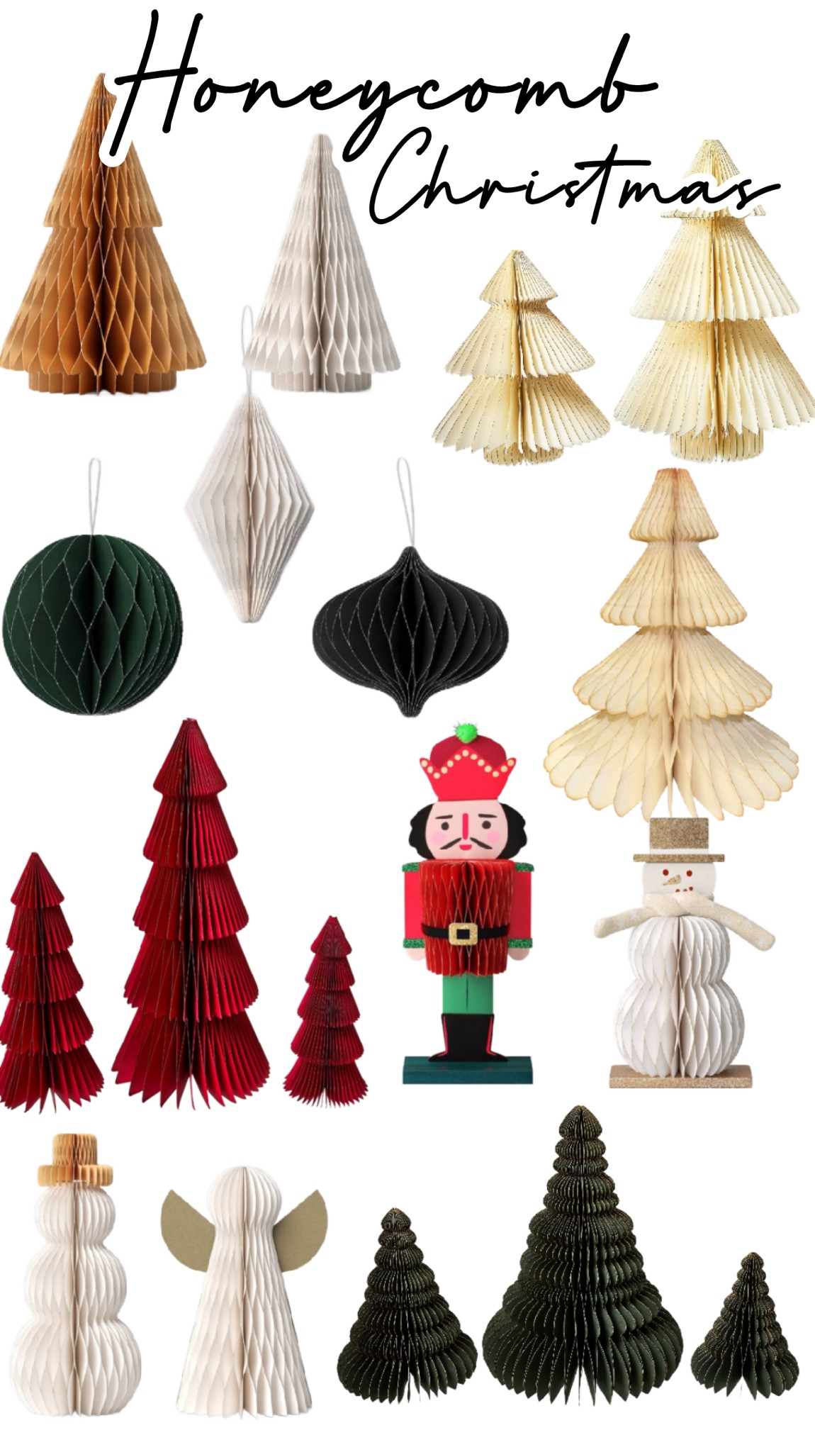 Honeycomb Christmas Decor / Honeycomb Christmas trees / honey comb tree / Walmart Christmas 2024 / Target Christmas / Amazon home 

#LTKSeasonal #LTKHoliday #LTKFindsUnder50