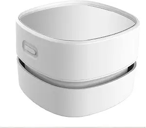 ODISTAR Mini Desktop Vacuum Cleaner for Table Dust (White AA Battery) | Up to 4 hours Endurance, ... | Amazon (US)