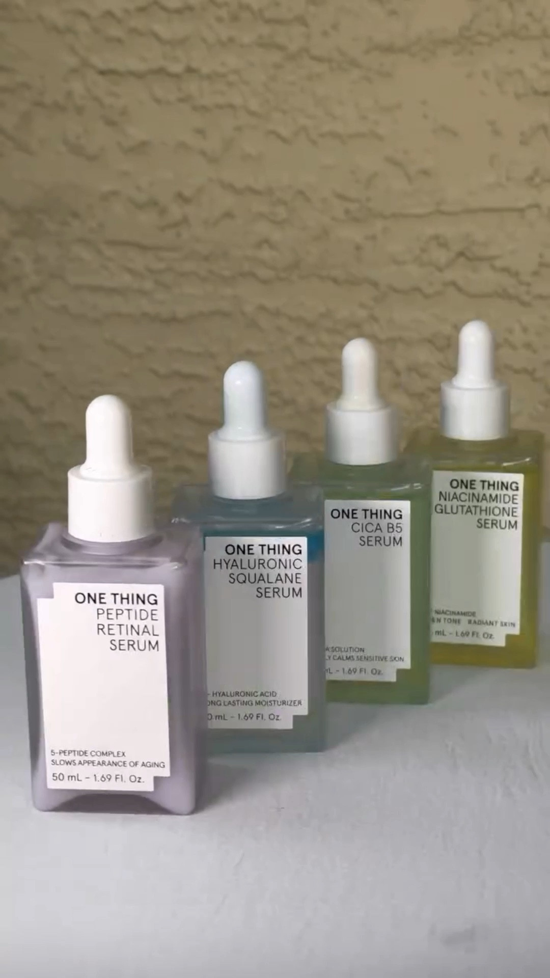 ONE THING is all about simple, clean skincare—no unnecessary ingredients, just what your skin actually needs.
@onething_official.global have four powerful serums, each targeting a specific concern:

	💜 Peptide Retinal for anti-aging and smoother skin
	💛 Niacinamide for brightening and dark spots
	💚 Cica B5 for calming sensitive skin
	💙 Hyaluronic Squalane for deep hydration

I went with the Peptide Retinal—had to start with that glow + firming combo!

Which one would you try first?

#ugccreator #ugcportfolio #ugcexample #kbeautyreview  #kbeautyblogger