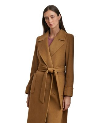 Ralph Lauren Wool Blend Wrap Coat  | Bloomingdale's Women Coats & Jackets | Bloomingdale's (US)