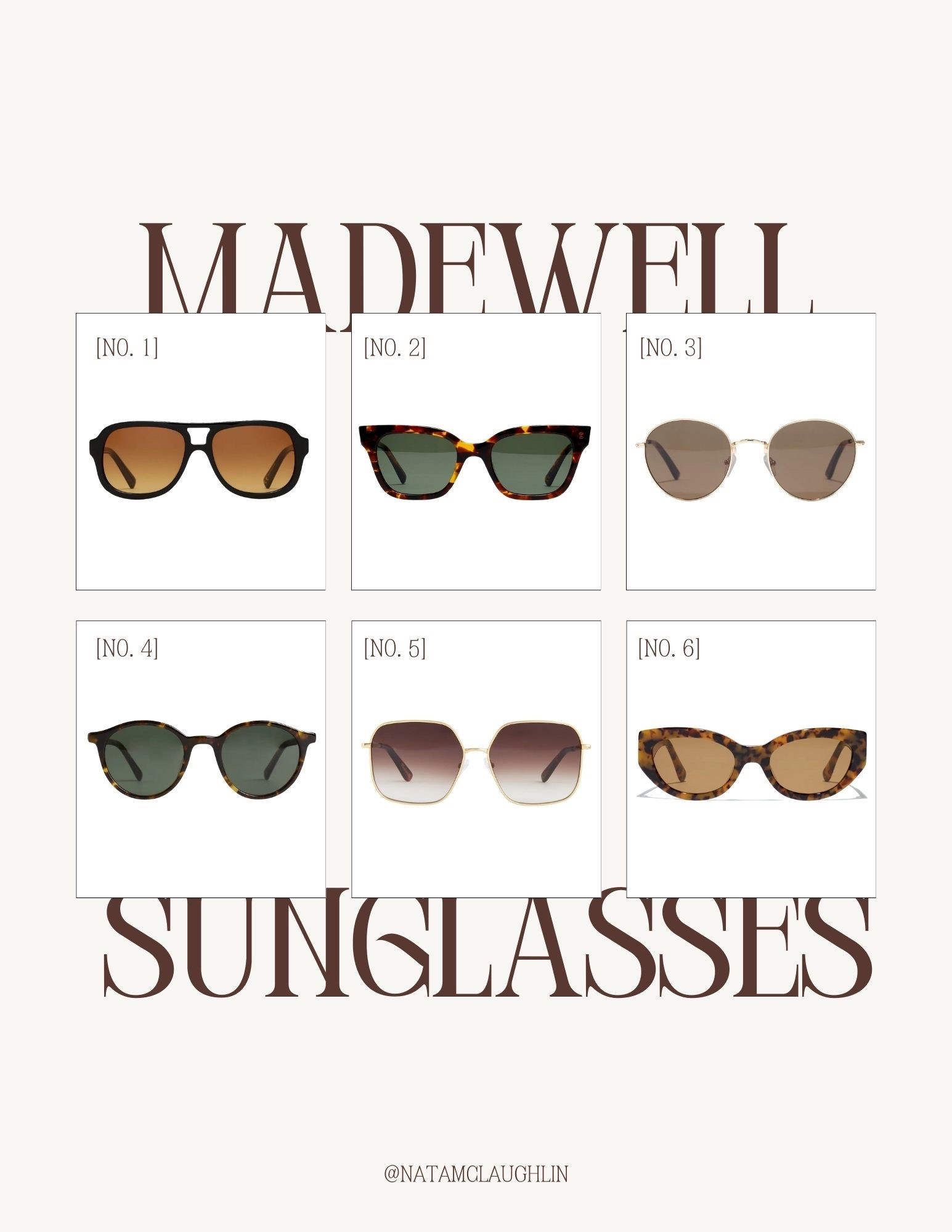 Madewell sunglasses 25% off and all under $100! 

#LTKSpringSale #LTKSeasonal #LTKStyleTip