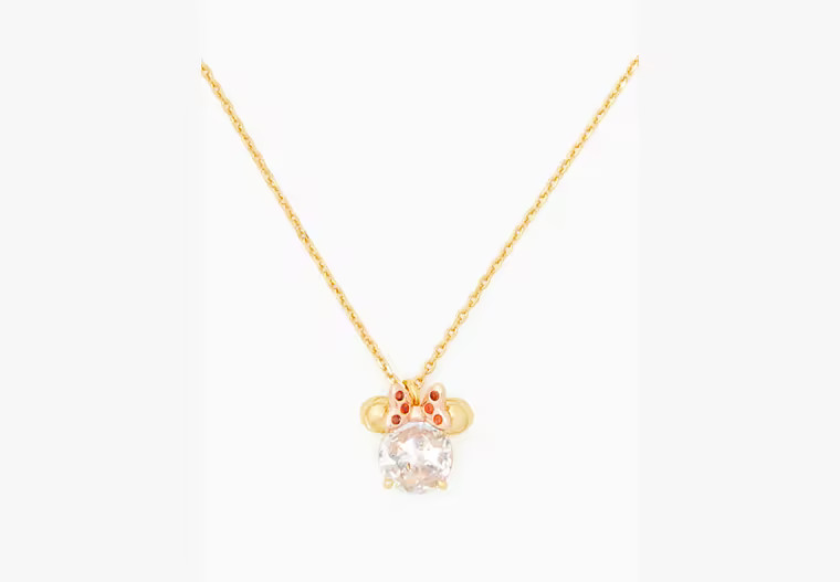 Disney X Kate Spade New York Minnie Pendant | Kate Spade Outlet