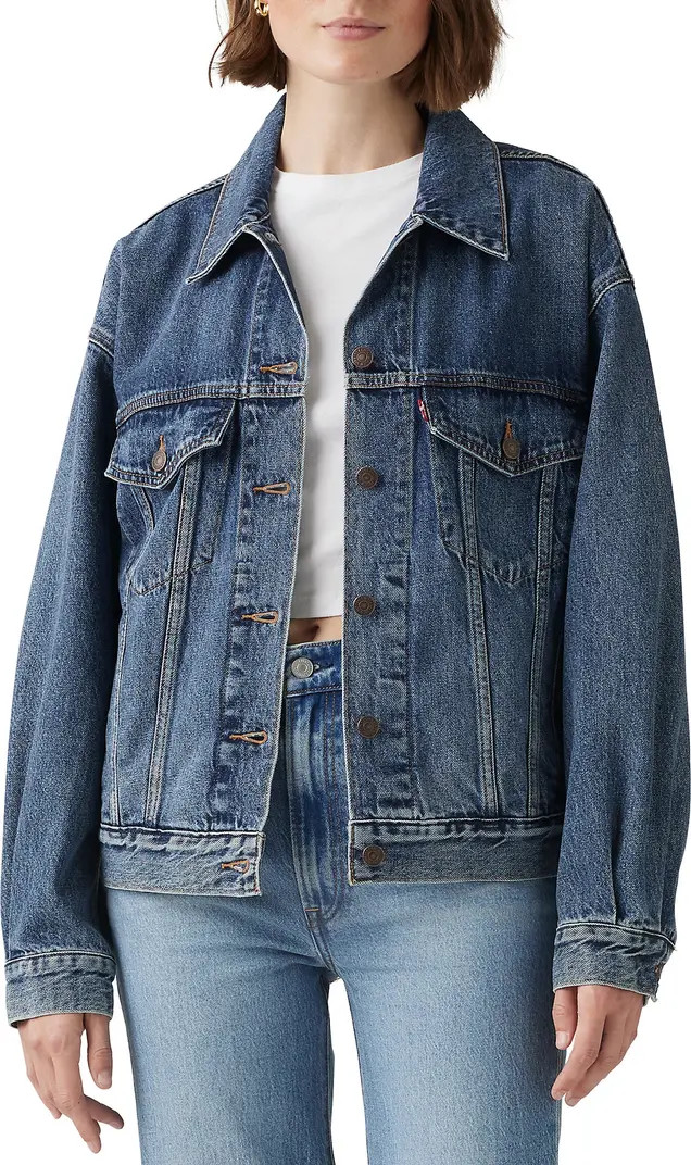 '90s Denim Trucker Jacket | Nordstrom