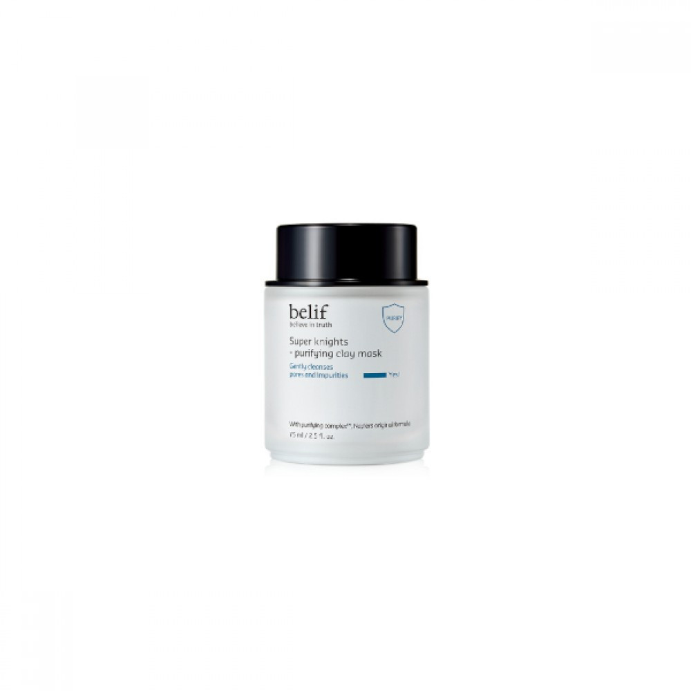 Belif - Super Knights - Purifying Clay Mask - 75ml | STYLEVANA