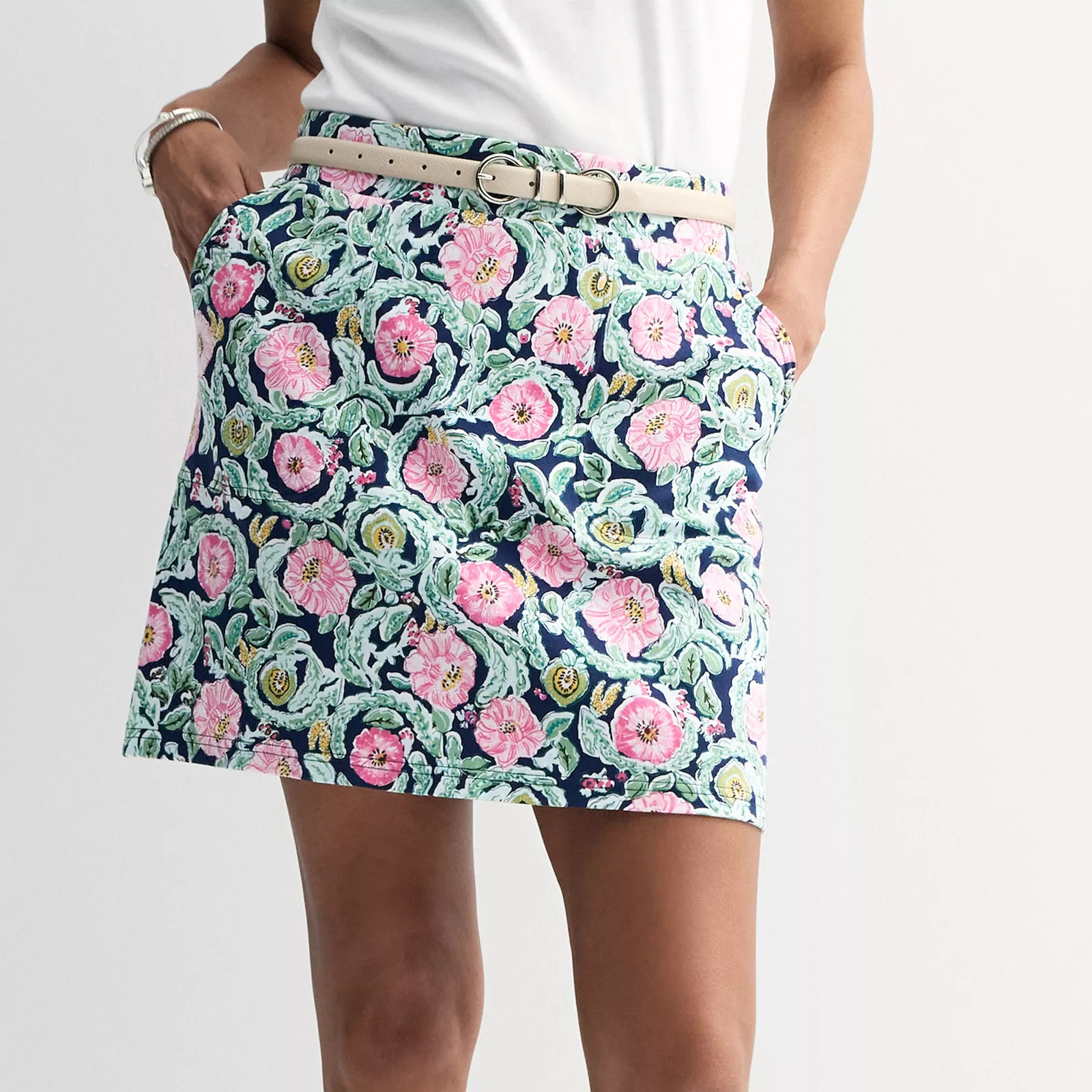 Women’s Croft & Barrow® Knit Skort | Kohl's