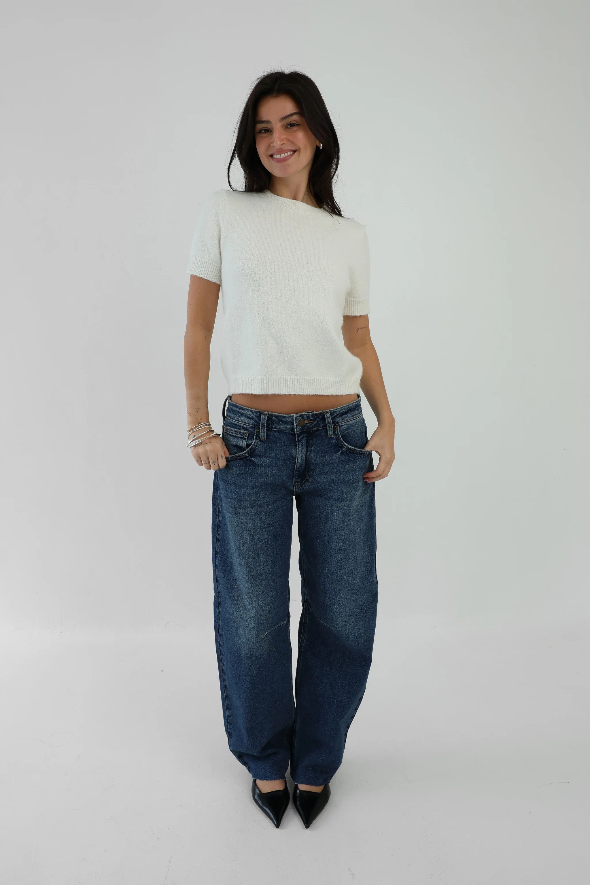 Rae Jeans in Dark Wash | Grey Bandit