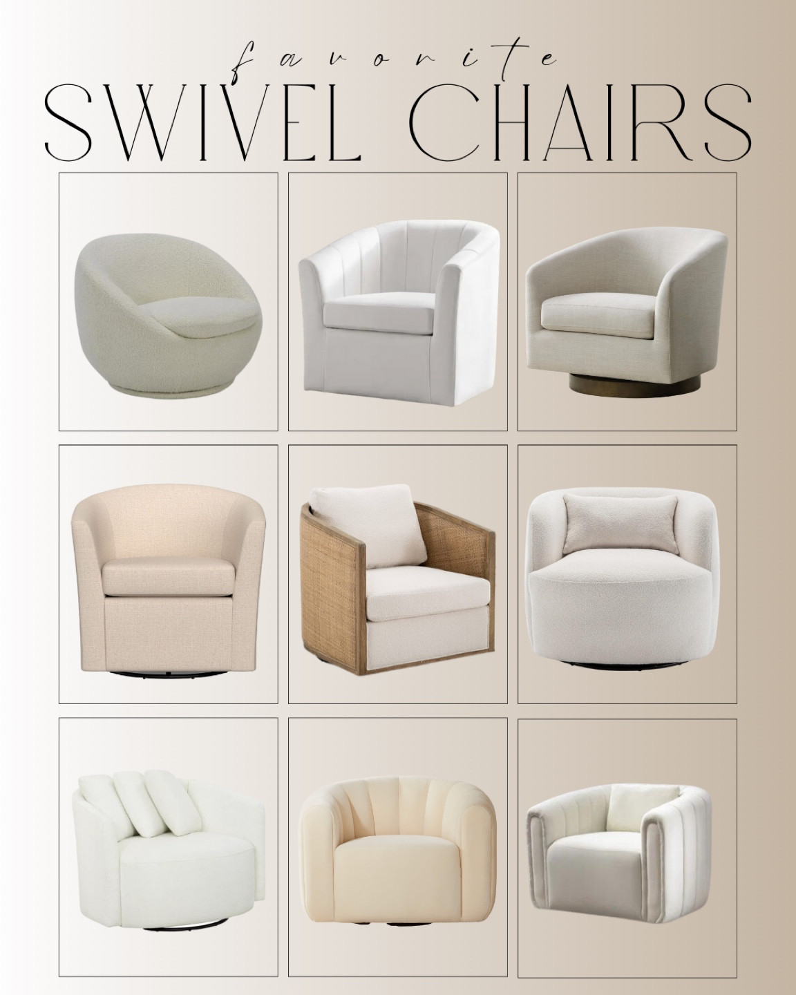 Swivel chair, accent chair, home furniture 

#LTKhome